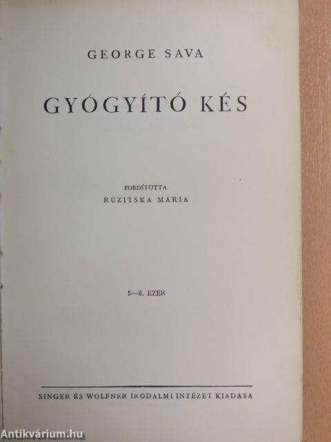 Gyógyító kés