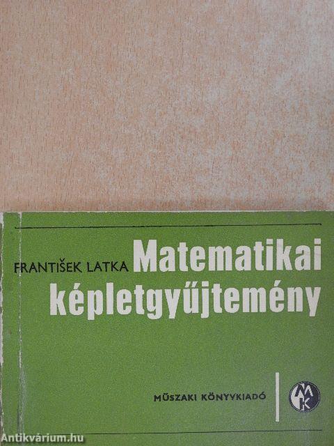 Matematikai képletgyűjtemény