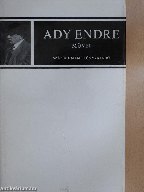 Ady Endre publicisztikai írásai 1-3.