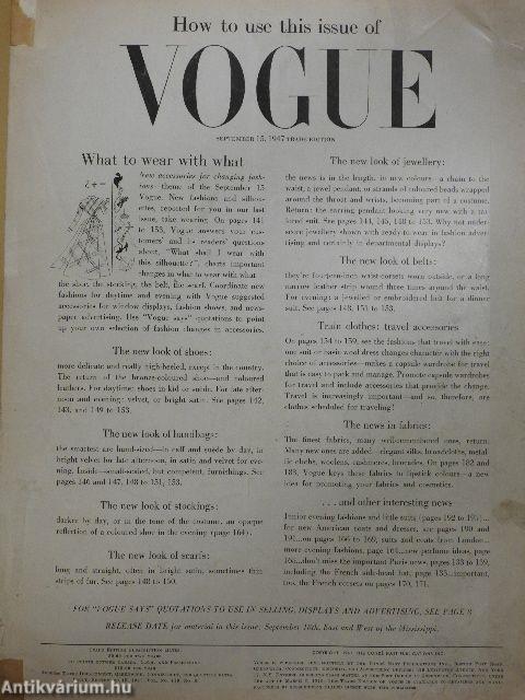 Vogue September 1947