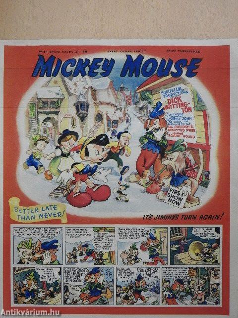 Mickey Mouse 22 January 1949