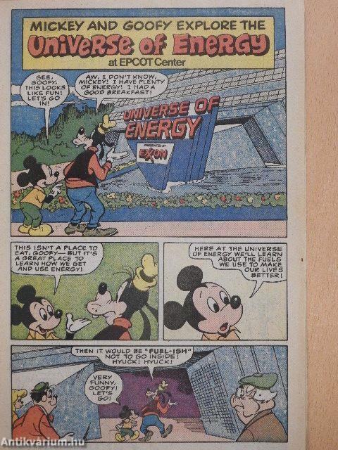 Mickey and Goofy explore the Universe of Energy