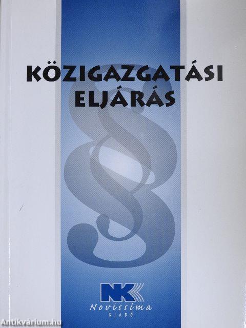 Közigazgatási eljárás