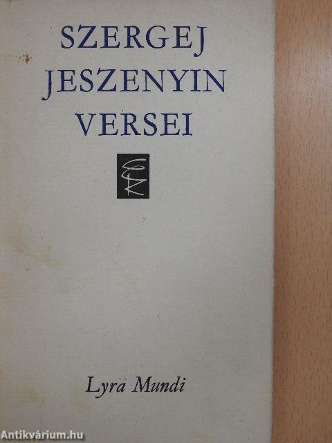 Szergej Jeszenyin versei