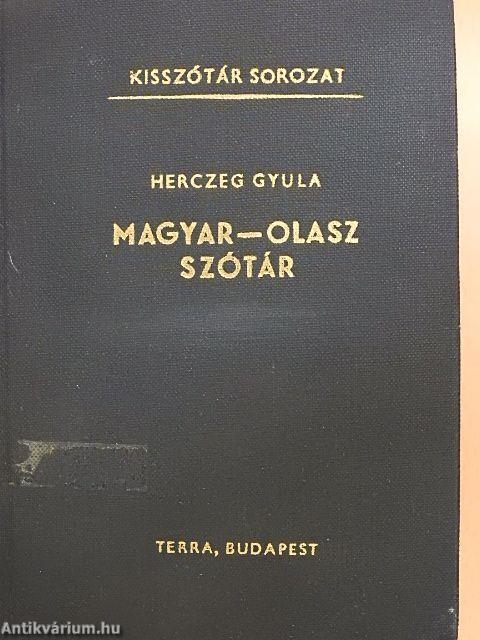 Magyar-olasz szótár