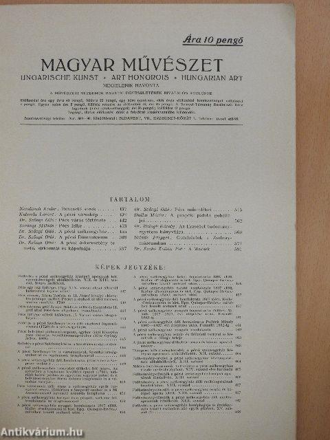 Magyar Művészet 1929/8.