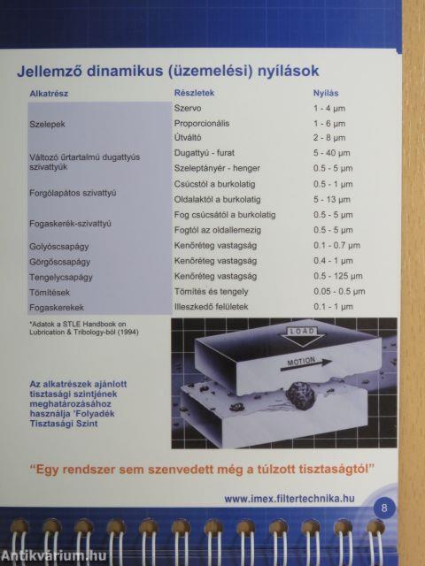 Szűréstechnikai zsebkönyv