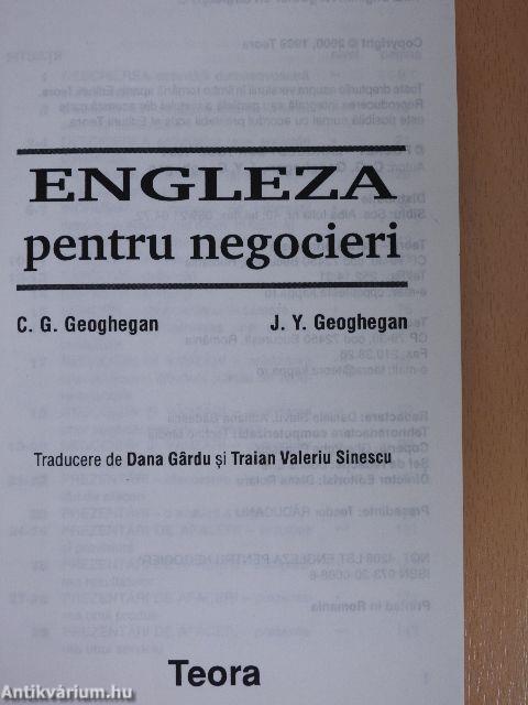 Engleza pentru negocieri