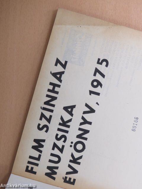 Film-Színház-Muzsika Évkönyv 1975.