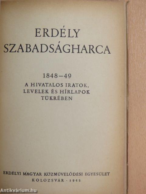 Erdély szabadságharca