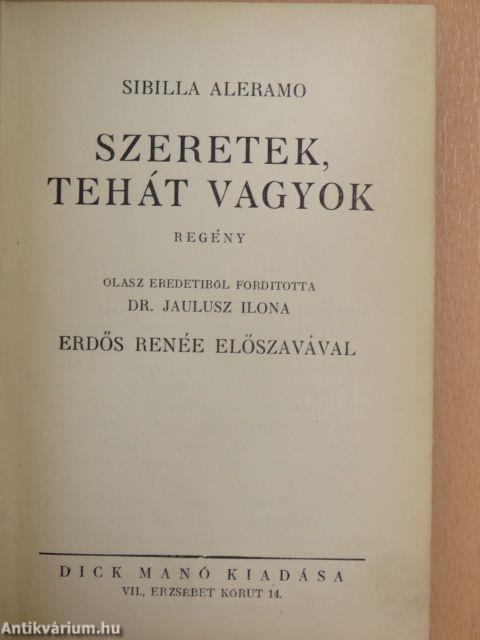 Szeretek, tehát vagyok