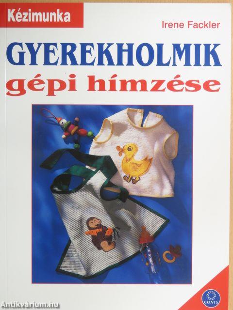 Gyerekholmik gépi hímzése