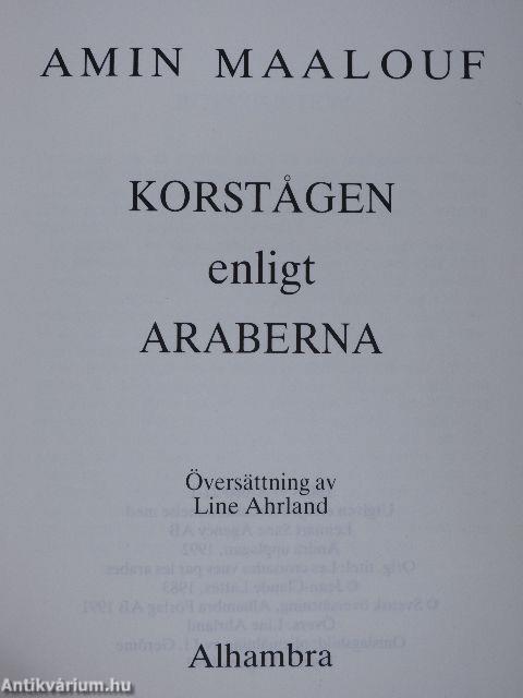 Korstagen enligt Araberna