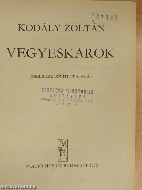 Vegyeskarok