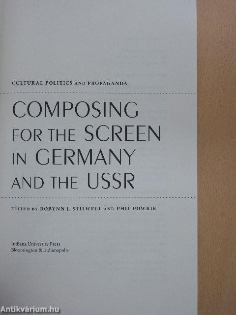 Composing for the screen in Germany and the USSR