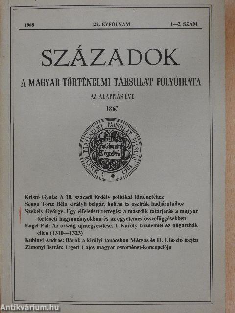 Századok 1988/1-2.