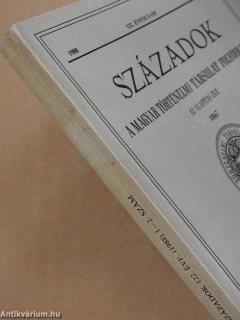 Századok 1988/1-2.