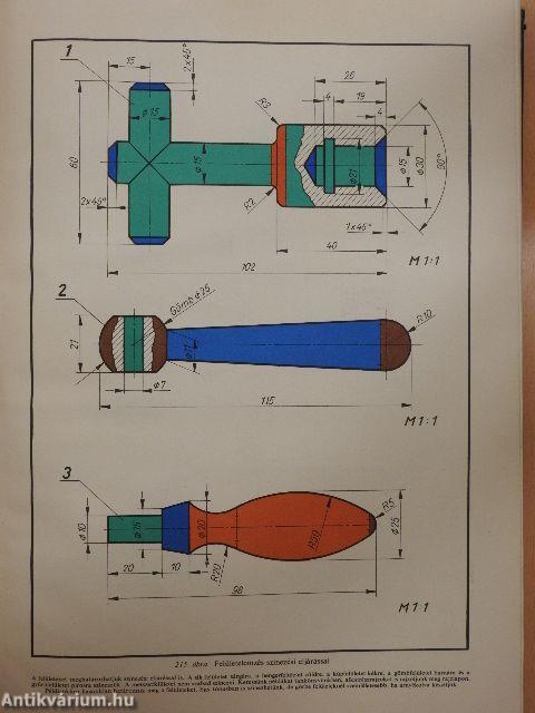 Géplakatos és autószerelő szakrajzi és rajzolvasási példatár