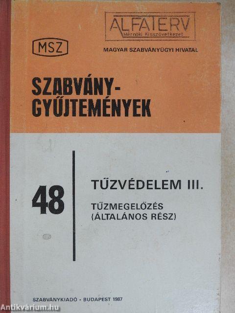 Tűzvédelem III.