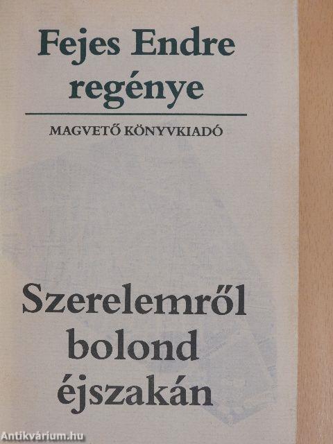 Szerelemről bolond éjszakán