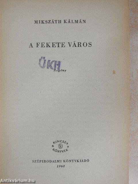 A fekete város I-II.