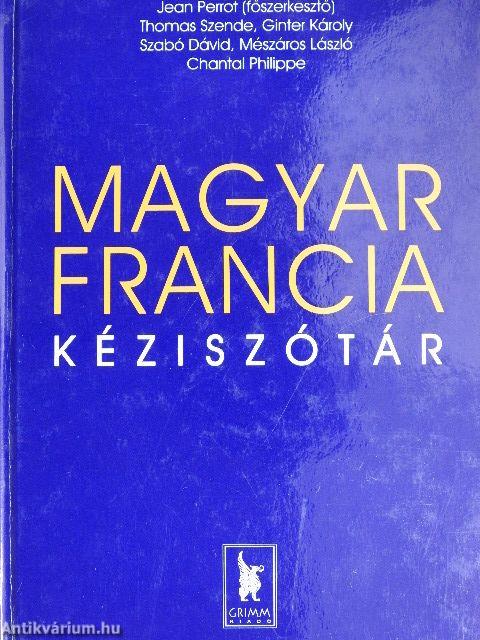 Magyar-francia kéziszótár