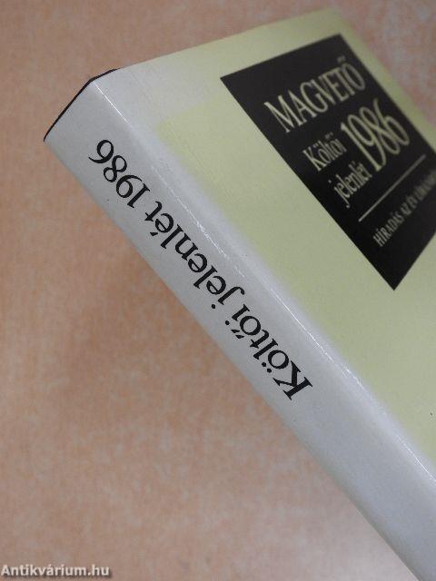 Költői jelenlét 1986.