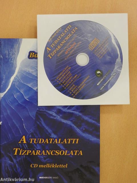 A tudatalatti tízparancsolata - CD-vel (dedikált példány)