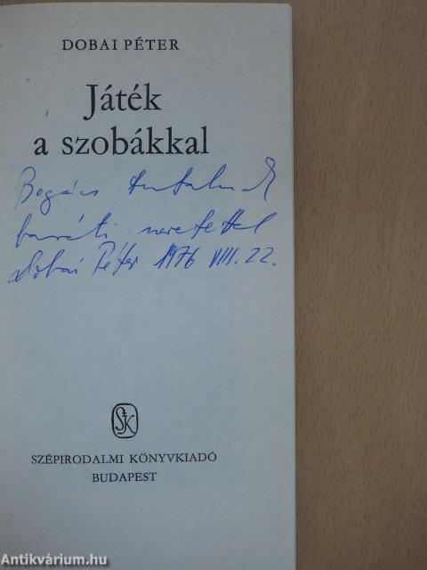 Játék a szobákkal (dedikált példány)