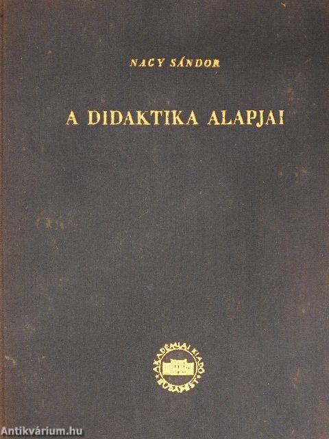 A didaktika alapjai