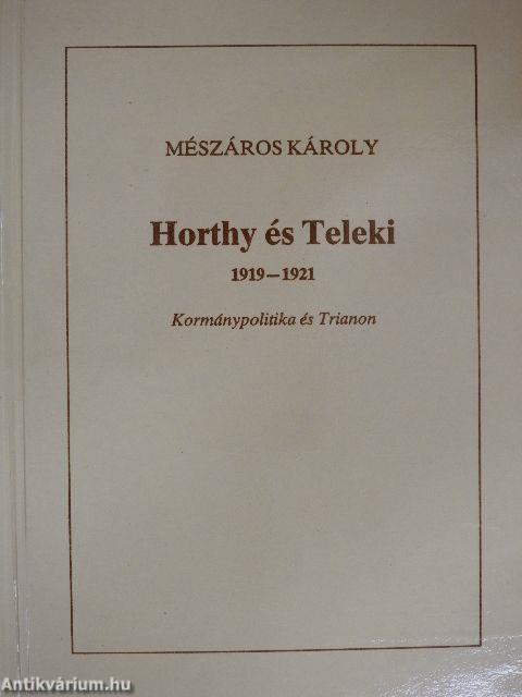 Horthy és Teleki