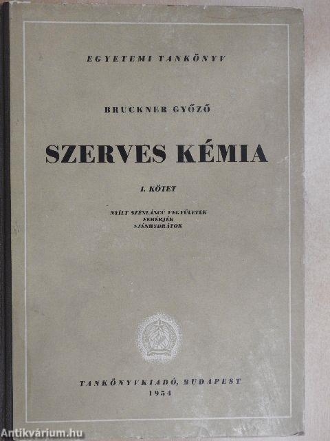 Szerves kémia I.