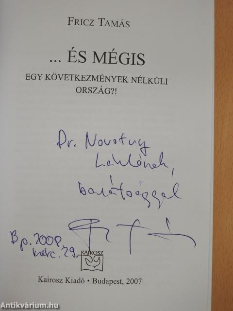 ...És mégis (dedikált példány)