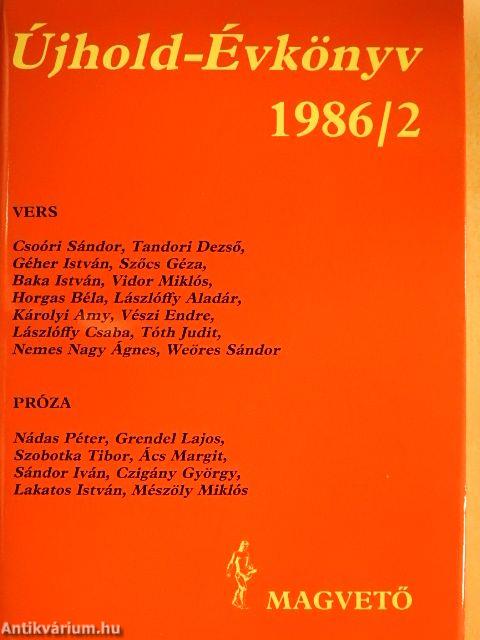 Újhold-Évkönyv 1986/2
