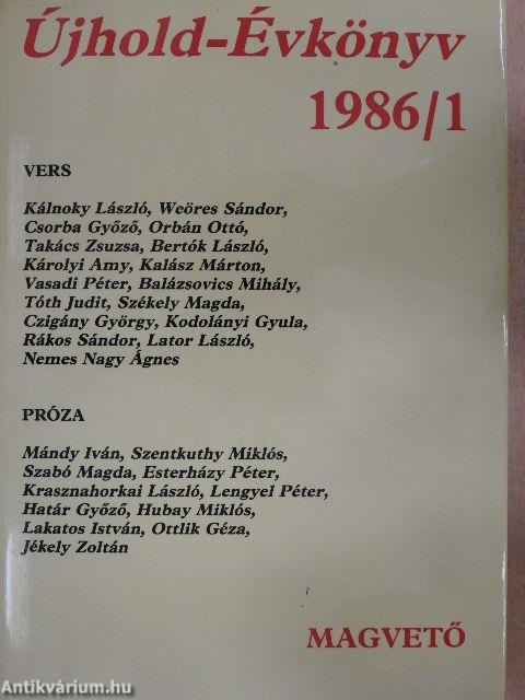 Újhold-Évkönyv 1986/1