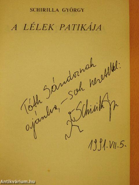 A lélek patikája (dedikált példány)