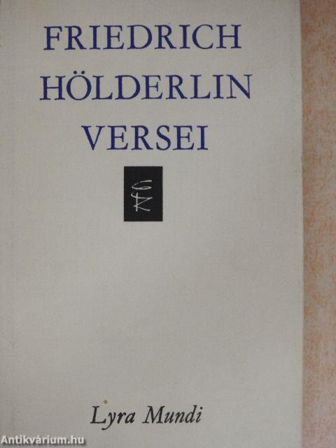 Friedrich Hölderlin versei