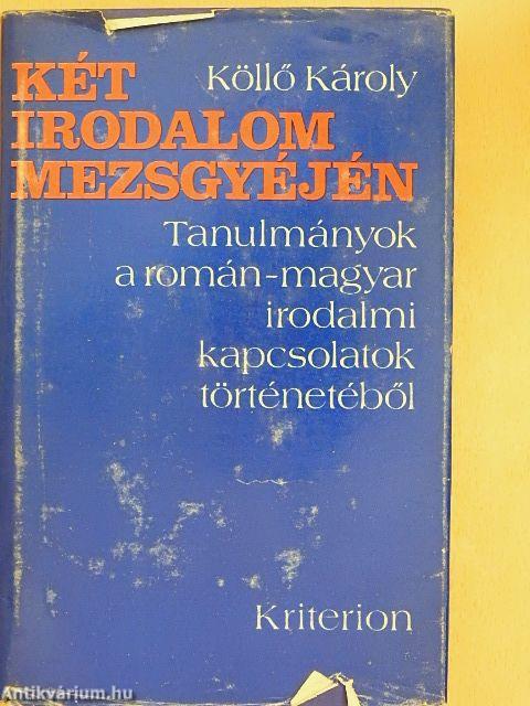 Két irodalom mezsgyéjén