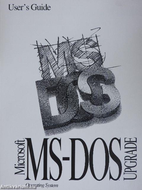 Microsoft MS-DOS 6.22 User's Guide