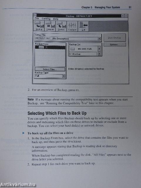 Microsoft MS-DOS 6.22 User's Guide