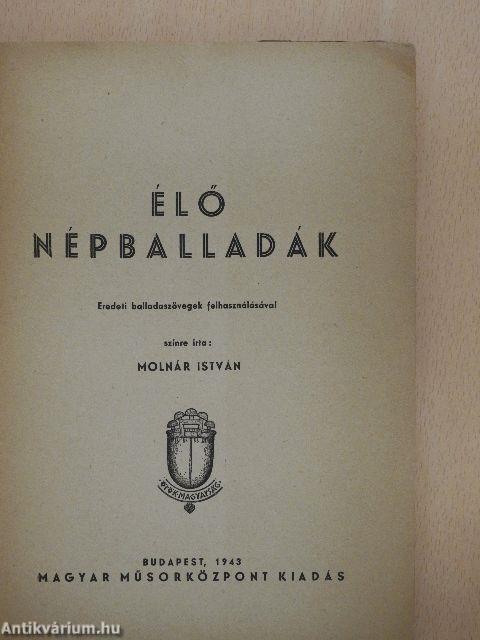 Élő népballadák