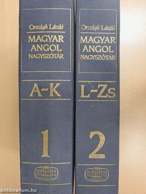 Magyar-angol nagyszótár 1-2.