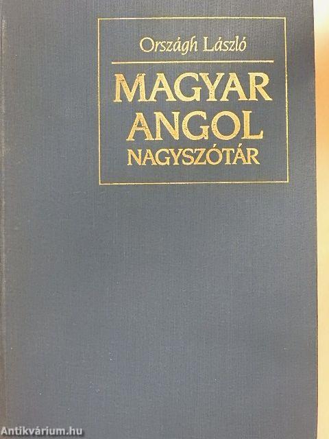 Magyar-angol nagyszótár 1-2.