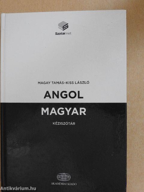 Angol-magyar kéziszótár