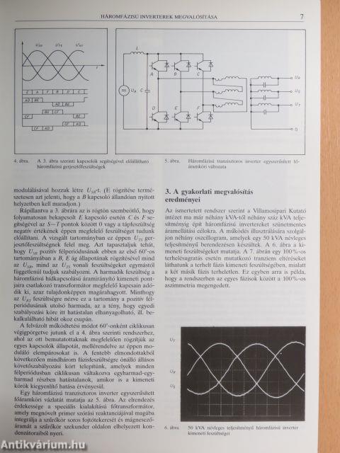 Villamosipari Kutató Intézet közleményei 12/1990