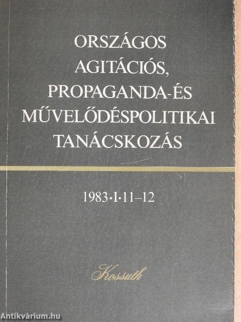 Országos agitációs, propaganda- és művelődéspolitikai tanácskozás