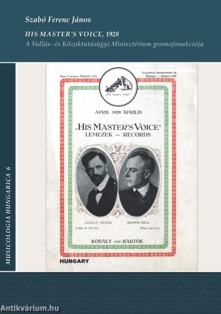 His Master Voice, 1928 - A Vallás- és Közoktatásügyi Minisztérium gramofonakciója