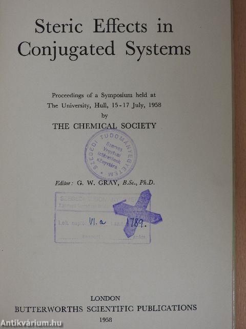 Steric Effects in Conjugated Systems