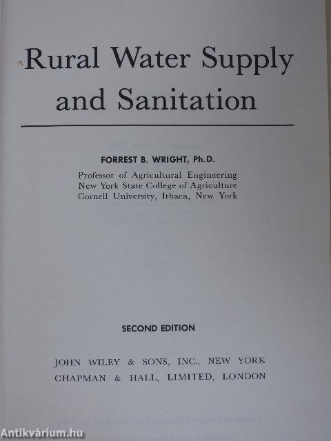 Rural Water Supply and Sanitation