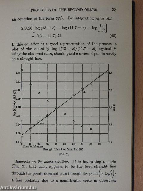 Differential Equations in Applied Chemistry